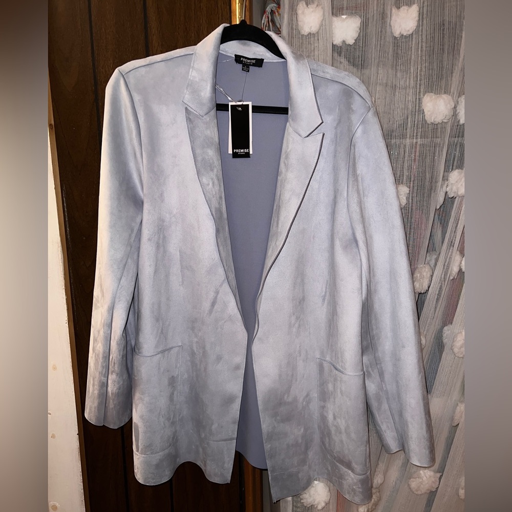 Premise Studio Faux Suede Jacket